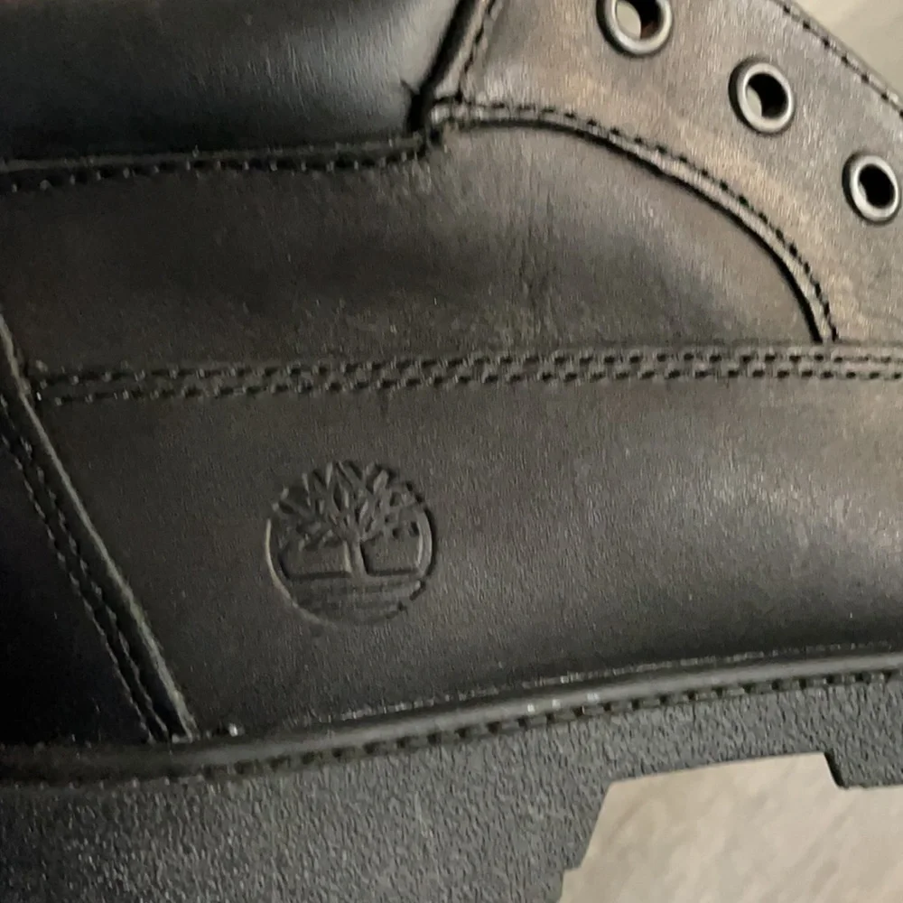 timberland classic unisex chukka black ankle boots size 2